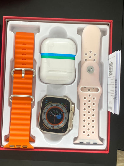 Reloj smart watch 8 ultra x Audífonos Airpods Combo